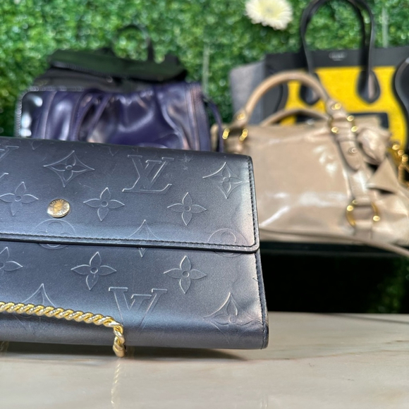 Louis Vuitton Porte Tresor International Wallet Vernis RARE - Picture 9 of 17